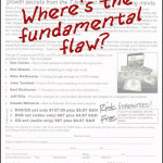 Find the fundamental flaw contest – a response form critique