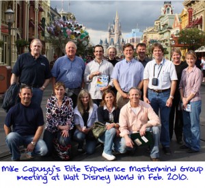Mike Capuzzi Mastermind Group In Disney World