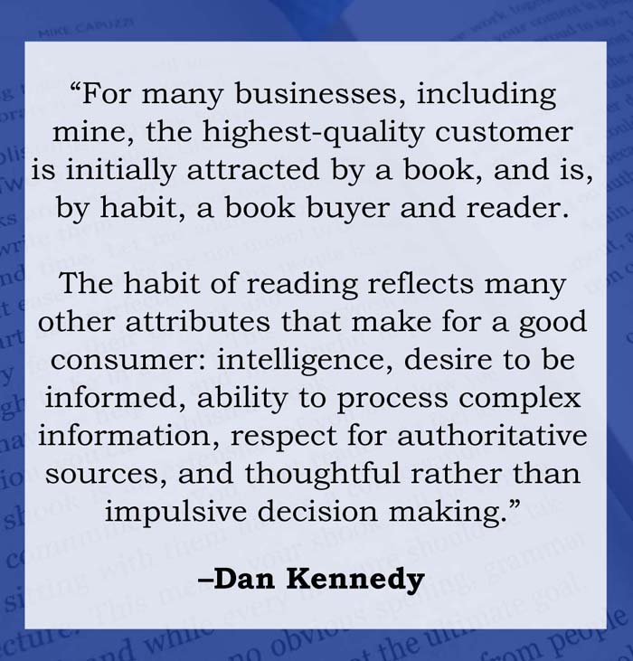 Dan Kennedy book quote